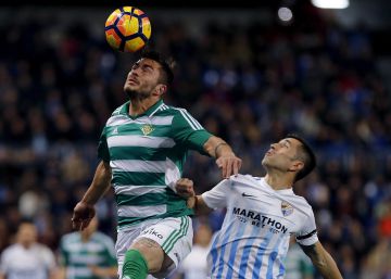 El Betis traspasa sus miedos al Málaga