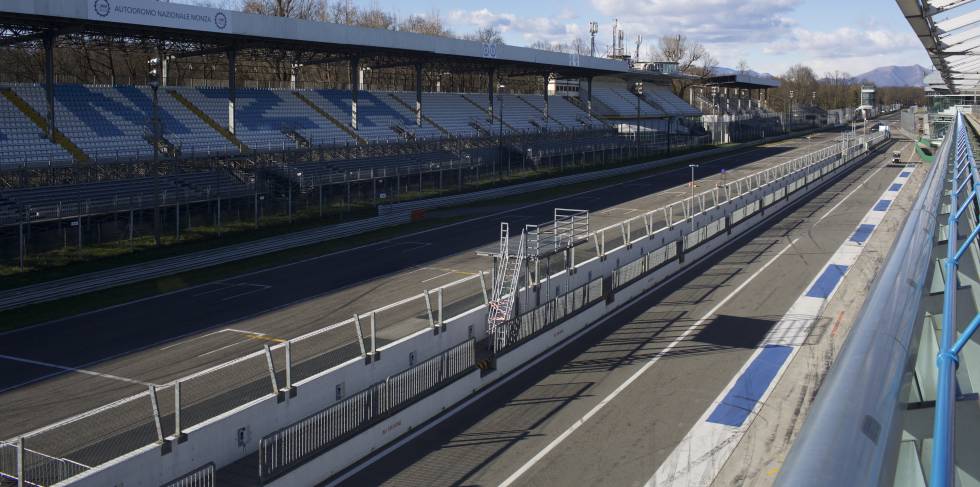 El circuito de Monza donde correrán los atletas.