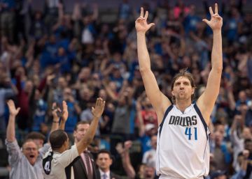 Nowitzki se torna um dos maiores cestinhas na história da NBA