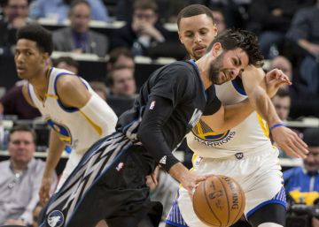 La mejor versión de Ricky Rubio abate a los Warriors La mejor versión de Ricky Rubio abate a los Warriors