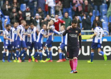 El Barcelona cau davant del Deportivo