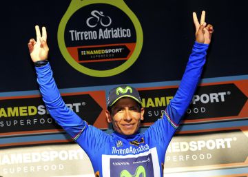 La segunda Tirreno de Nairo Quintana llega a 50 por hora La segunda Tirreno de Nairo Quintana llega a 50 por hora