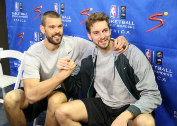 Los Gasol ‘juegan’ contra la obesidad infantil Los Gasol ‘juegan’ contra la obesidad infantil