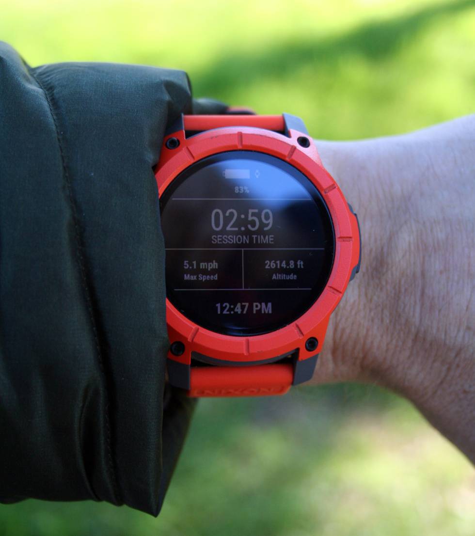Prueba el reloj inteligente The Mission de Nixon