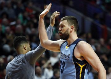 Marc Gasol y Conley reactivan a los Grizzlies Marc Gasol y Conley reactivan a los Grizzlies