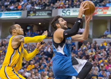 Ricky Rubio tumba a Indiana a base de tiros libres Ricky Rubio tumba a Indiana a base de tiros libres