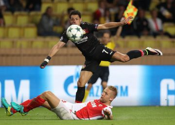 Chicharito y los guiños de Mourinho Chicharito y los guiños de Mourinho