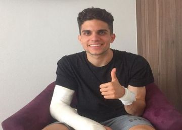 Marc Bartra: “Ja estic molt millor”