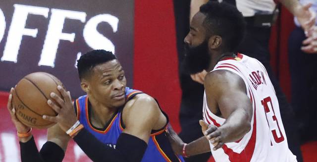 Westbrook y Harden.