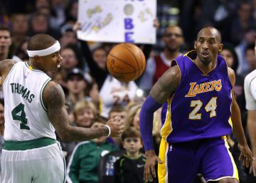 Kobe Bryant asesora a Isaiah Thomas Kobe Bryant asesora a Isaiah Thomas