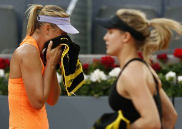 Sharapova pierde ante la jugadora que la llamó tramposa Sharapova pierde ante la jugadora que la llamó tramposa
