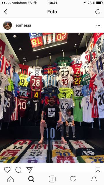 Messi camisetas