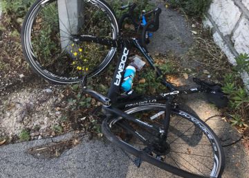 Froome denuncia en Twitter que un coche lo atropelló mientras entrenaba Froome denuncia en Twitter que un coche lo atropelló mientras entrenaba