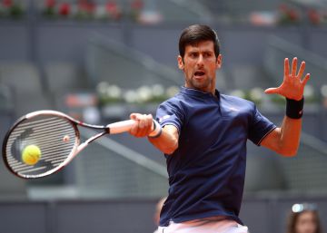 Djokovic escapa de la angustia Djokovic escapa de la angustia