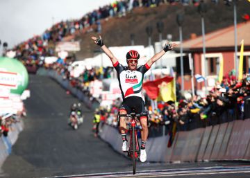 En el Etna gana el esloveno Polanc En el Etna gana el esloveno Polanc