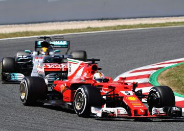 Hamilton gana el GP de España de F1 por delante de Vettel; Alonso, duodécimo en Montmeló Hamilton gana el GP de España de F1 por delante de Vettel; Alonso, duodécimo en Montmeló