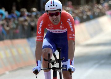 Dumoulin sobrevuela el Giro a lo Indurain Dumoulin sobrevuela el Giro a lo Indurain