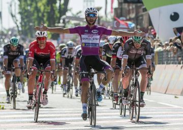 Cuarta victoria de Gaviria, emperador del sprint Cuarta victoria de Gaviria, emperador del sprint