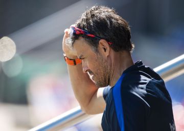 Luis Enrique: “No me’n vaig, l’any que ve seré al Camp Nou”