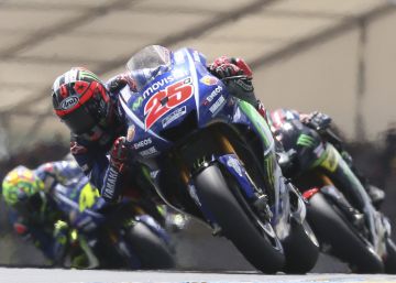 Viñales le niega la gloria a Rossi Viñales le niega la gloria a Rossi