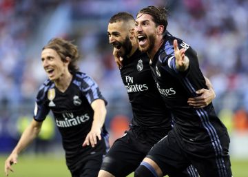 El Real Madrid reconquista la Liga en Málaga El Real Madrid reconquista la Liga en Málaga