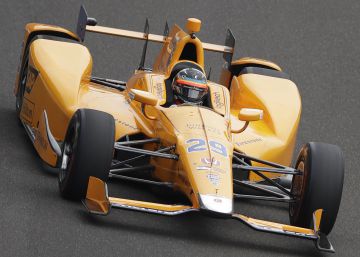Fernando Alonso saldrá quinto en las 500 Millas de Indianápolis Fernando Alonso saldrá quinto en las 500 Millas de Indianápolis