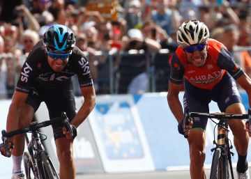 Nibali gana la etapa reina; Dumoulin cede dos minutos Nibali gana la etapa reina; Dumoulin cede dos minutos