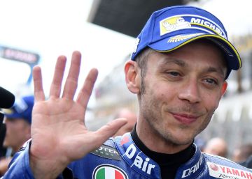 Valentino Rossi ya está en casa Valentino Rossi ya está en casa