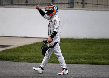 Fernando Alonso en la Indy: prueba superada... y con creces Fernando Alonso en la Indy: prueba superada... y con creces