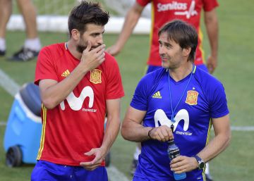 Lopetegui: “Aquí no hay nada que reconciliar entre nadie” Lopetegui: “Aquí no hay nada que reconciliar entre nadie”