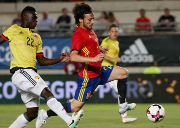 España y Colombia empatan 2-2 en el amistoso en Murcia España y Colombia empatan 2-2 en el amistoso en Murcia