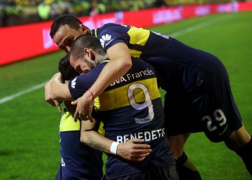 Boca le gana a Aldosivi en Mar del Plata y acaricia el título de liga (0-4) Boca le gana a Aldosivi en Mar del Plata y acaricia el título de liga (0-4)