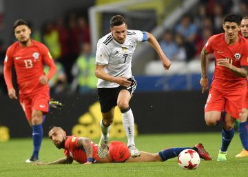 Alemania se topa con Chile Alemania se topa con Chile