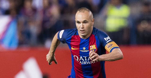 Iniesta, en la final de la última edición de la Copa del Rey.