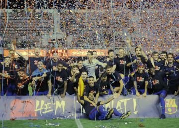 El Barça B torna a Segona A després de desfer-se del Racing
