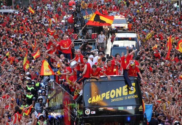Cuando La Roja se vistió de oro
