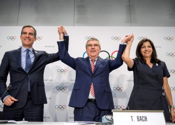 Paris e Los Angeles serão sedes das Olimpíadas de 2024 e 2028 Paris e Los Angeles serão sedes das Olimpíadas de 2024 e 2028