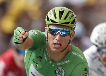 El fugado llega hasta 200m de la meta; luego gana Kittel El fugado llega hasta 200m de la meta; luego gana Kittel