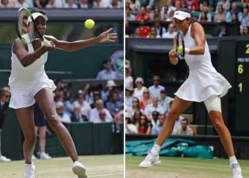 Muguruza gana ante Venus Williams la final de Wimbledon Muguruza gana ante Venus Williams la final de Wimbledon