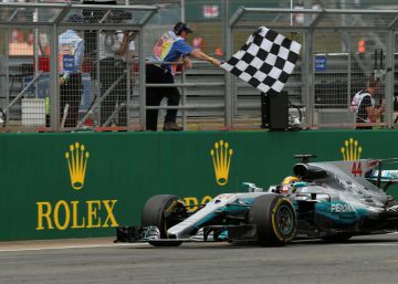 Hamilton gana el Gran Premio de Gran Bretaña Hamilton gana el Gran Premio de Gran Bretaña