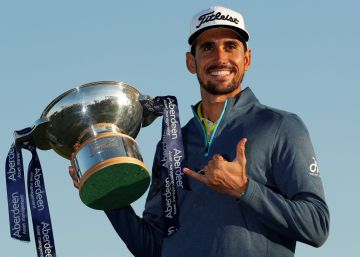 Cabrera-Bello gana el Abierto de Escocia a cuatro días del Open Británico Cabrera-Bello gana el Abierto de Escocia a cuatro días del Open Británico