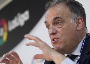 Tebas: “Llevo diez años diciendo lo que pienso” Tebas: “Llevo diez años diciendo lo que pienso”