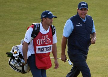 El mánager de Jon es el caddie de Phil El mánager de Jon es el caddie de Phil