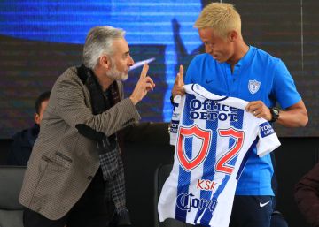 Keisuke Honda o cómo ha llegado Oliver Atom a México Keisuke Honda o cómo ha llegado Oliver Atom a México