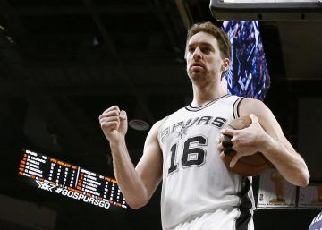 Pau Gasol, hasta los 40 en los Spurs Pau Gasol, hasta los 40 en los Spurs