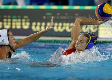 La plata es suficiente para España en Waterpolo La plata es suficiente para España en Waterpolo