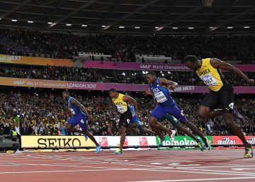 Declínio de Usain Bolt deixa prova dos 100 metros mais lenta