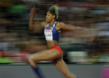 Yulimar Rojas, primer oro para Venezuela en un mundial de atletismo Yulimar Rojas, primer oro para Venezuela en un mundial de atletismo