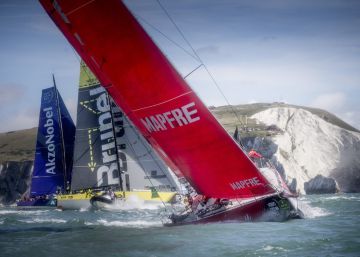 El Dongfeng Team gana la Fastnet Race de la flota Volvo El Dongfeng Team gana la Fastnet Race de la flota Volvo