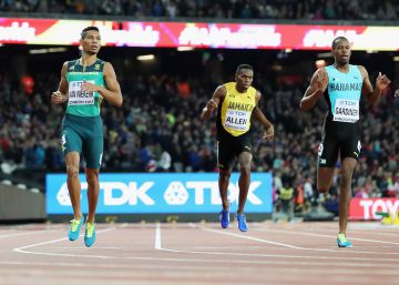 Una carrera frustrante da el tercer oro a Van Niekerk, lejos de los 43s
